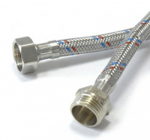 Подводка для воды 1,5 г/ш EL/нерж. (70)