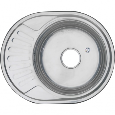 мойка врез. HLD 5745 0,8/180 овальн. универсал (15) 125 MELANA