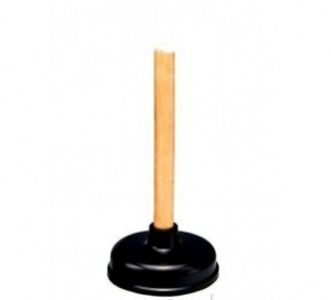 Вантуз  цилиндр. (с деревянной ручкой)  