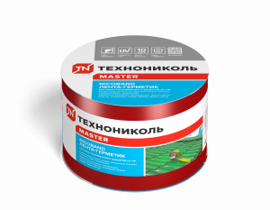 Лента самоклеющаяся  Герметик НИКОБАНД (10см*10мет) красный