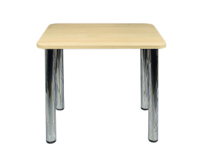 Кухонный стол 750 х 550 Орех закругленный стол