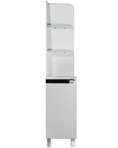 Пенал 35 Фреш (левый) бело-черный 3754.2/48L w