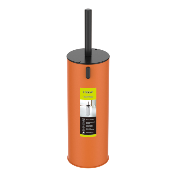 L915-7 Ершик оранжевый с детским замком LEDEME w