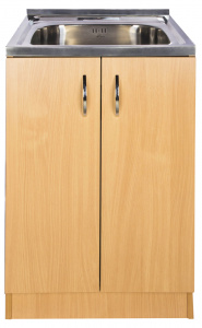 Тумба кухонная 600 х 500 (420) светлый бук