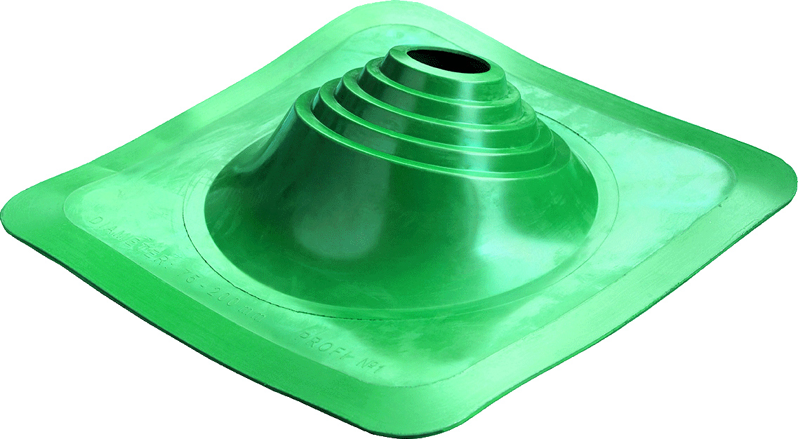 Уплотнитель кровельный RES №1 ПРОФИ сил.75-200 угл. зеленый(YS110) 