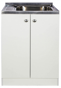 Тумба кухонная 600 х 500 (420) белый