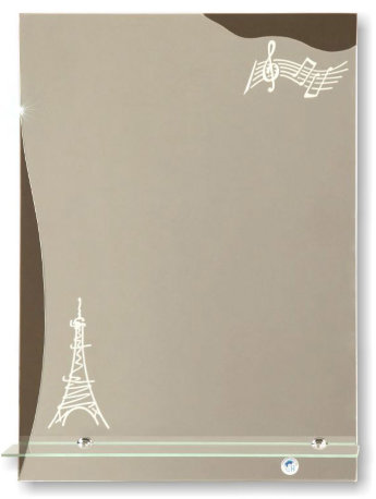 Зеркало Париж 500*600 w