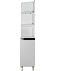 Пенал 35 Фреш (правый) бело-черный 3754.2/48R w