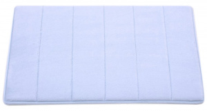 Коврик для ванны 50*80 "Memory stripes", ZALEL, L.Blue