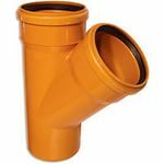 Тройник 110/110 45' рыжий