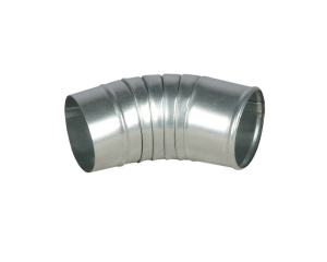 Водосток круглый колено нижнее ВККН 100/45/0,5