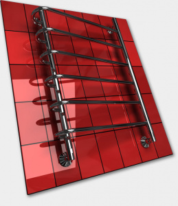 Полотенцесушитель H 80/50 (8 к-1) 1"-1/2 (Лесенка) Двин