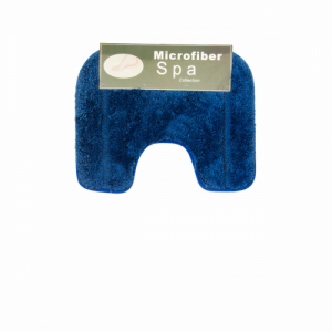 Коврик для туалета 45*55 "Lux Border", плюш ZALEL, Blue