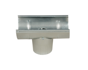 Водосток круглый выпуск желоба ВКВЖ 130/100/0,5/н