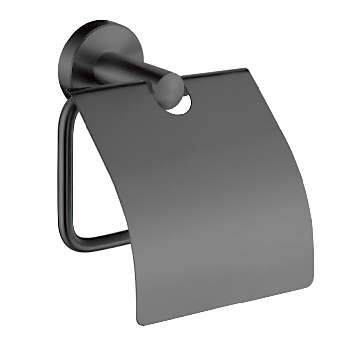 L71703U Держатель для т/бумаги с крышкой графит LEDEMЕ