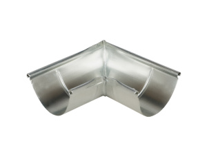 Водосток круглый угол желоба ВКУЖ 130/90/0,5/н