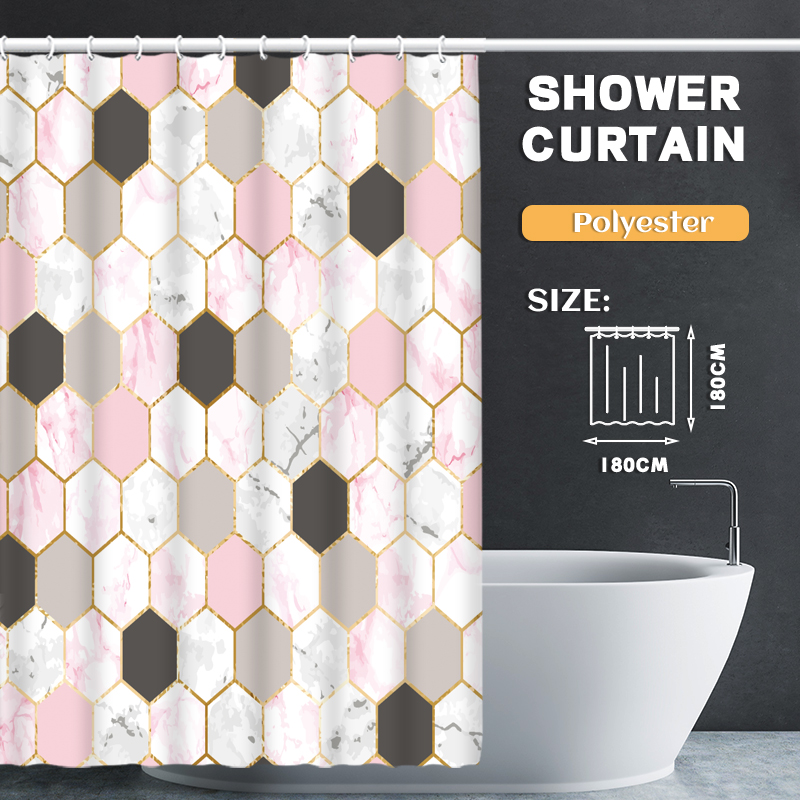 Штора д/в Полиэстр 180х180 HС1130 (бело-розовые соты)