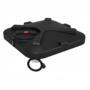 Бак для душа 150л "Rostok" с подогревом 1м*1м