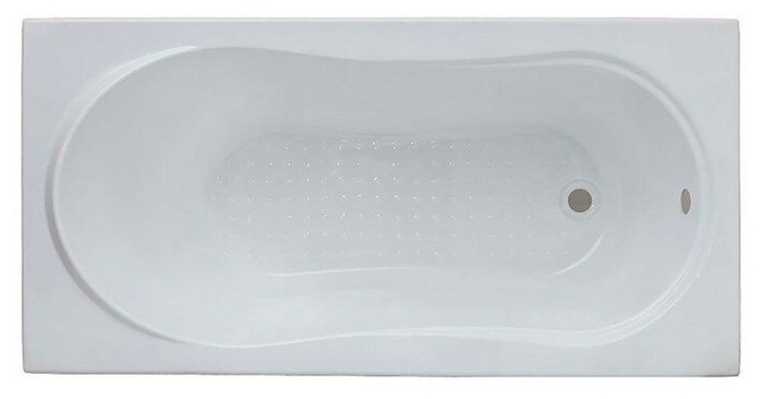 Ванна акриловая 140х70 "ТЕССА" на каркасе+ножки BAS