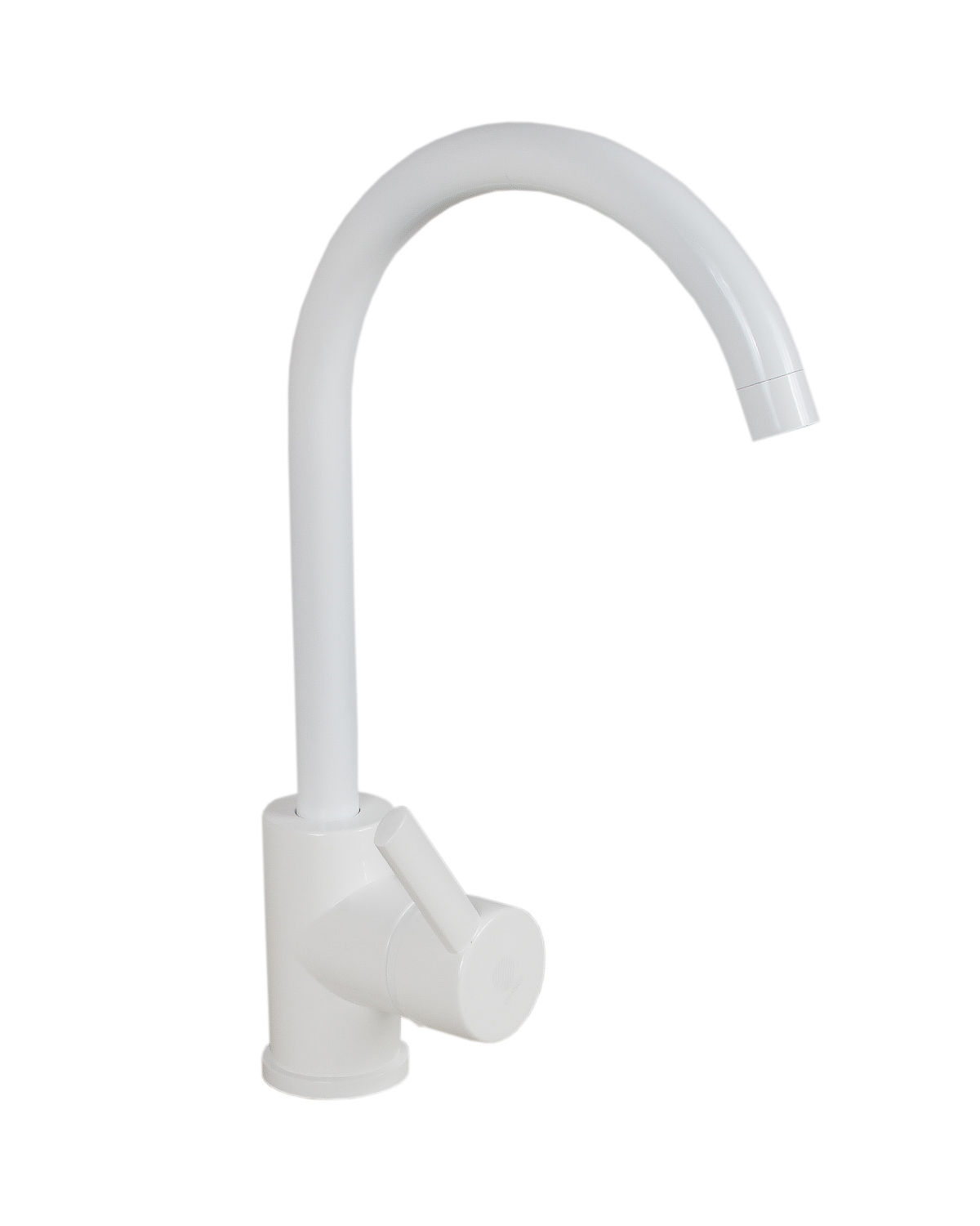 P04-001w  однозахватный полимерный Смеситель для кухни, белый