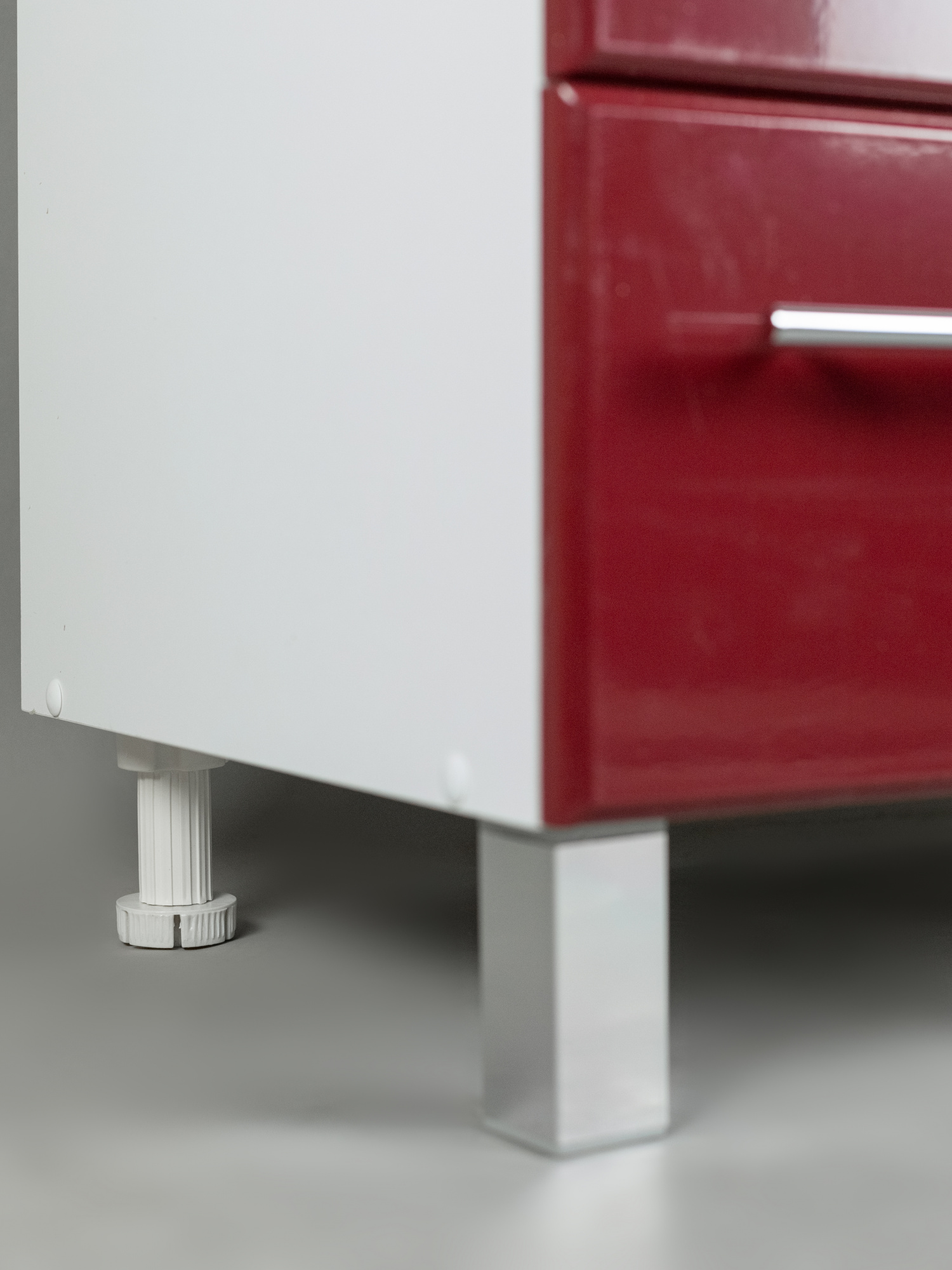 Тумба 80 Премьер (под раковину "Рома-80") бордо глянец 1614.10 w