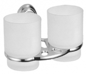 D213310 Стакан двойной с отверст для зубных щеток D-lin