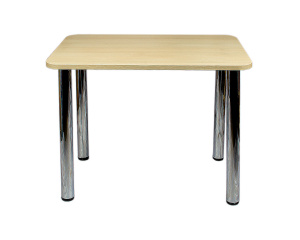 Кухонный стол 900х600  Шамони с закругленной столешницей